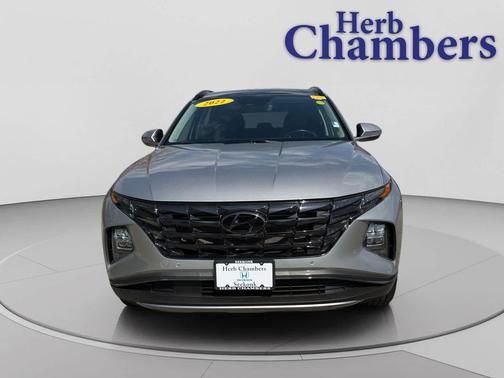 Shimmering Silver 2022 Hyundai TUCSON Limited
