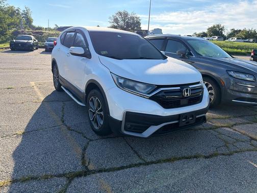 Platinum White Pearl 2021 Honda CR-V AWD EX-L