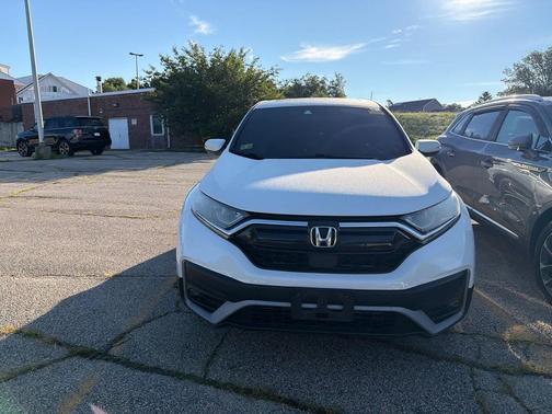 Platinum White Pearl 2021 Honda CR-V AWD EX-L