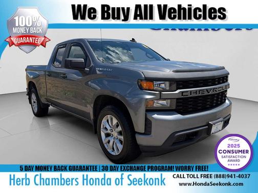 Satin Steel Metallic 2019 Chevrolet Silverado 1500 Custom