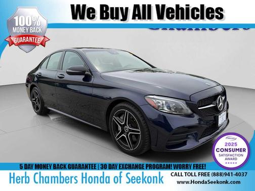 Lunar Blue 2019 Mercedes-Benz C-Class C 300 4MATIC
