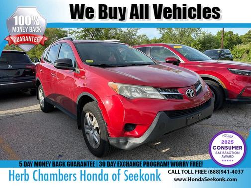 Barcelona Red Metallic 2015 Toyota RAV4 LE