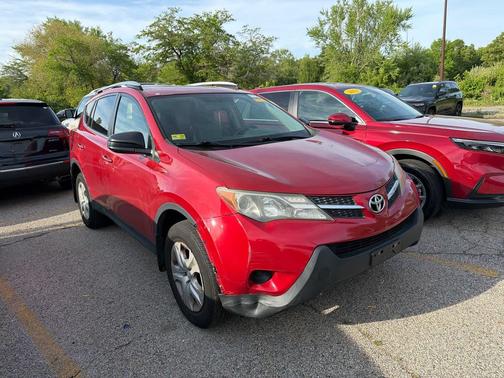 Barcelona Red Metallic 2015 Toyota RAV4 LE