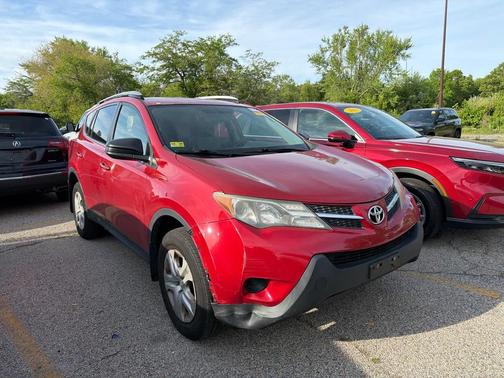 Barcelona Red Metallic 2015 Toyota RAV4 LE