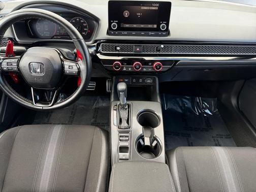 Platinum White Pearl 2025 Honda Civic Sport