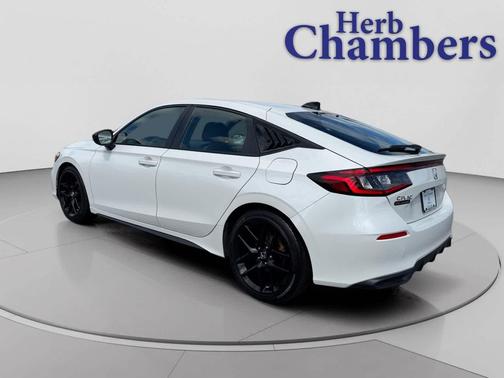 Platinum White Pearl 2025 Honda Civic Sport