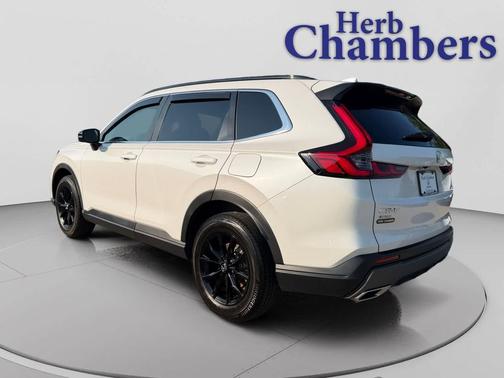 Platinum White Pearl 2025 Honda CR-V Hybrid Sport AWD