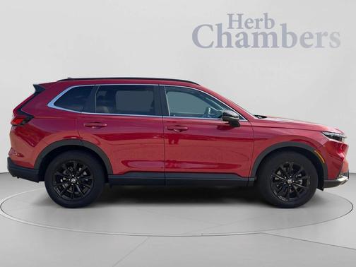 Radiant Red Metallic 2024 Honda CR-V Hybrid Sport AWD