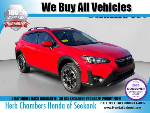 Pure Red 2022 Subaru Crosstrek Premium
