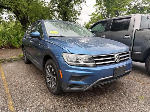 Silk Blue Metallic 2020 Volkswagen Tiguan 2.0T SE 4MOTION