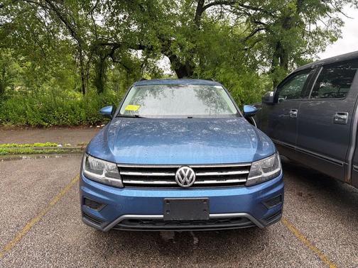 Silk Blue Metallic 2020 Volkswagen Tiguan 2.0T SE 4MOTION