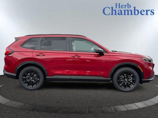 Radiant Red Metallic 2026 Honda CR-V Hybrid Sport-L FWD