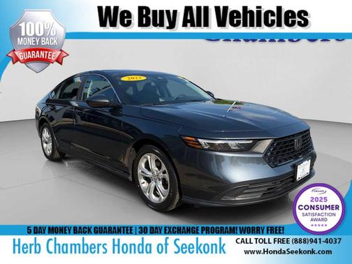 Meteorite Gray Metallic 2023 Honda Accord LX 1.5T