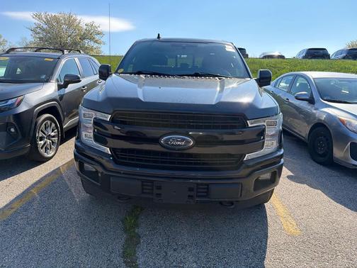 Shadow Black 2018 Ford F-150 Lariat