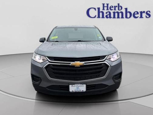 Satin Steel 2018 Chevrolet Traverse LS