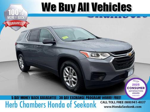 Satin Steel 2018 Chevrolet Traverse LS