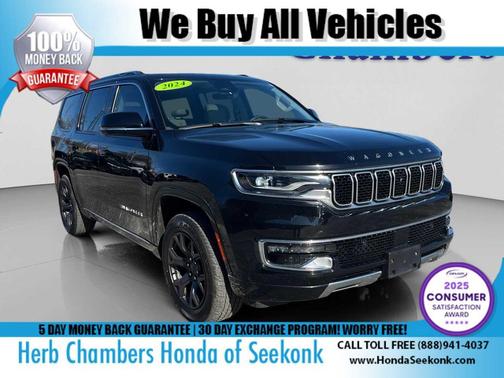 Diamond Black Crystal Pearlcoat 2024 Jeep Wagoneer Series III 4x4