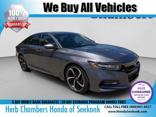 Modern Steel Metallic 2020 Honda Accord Sport 1.5T