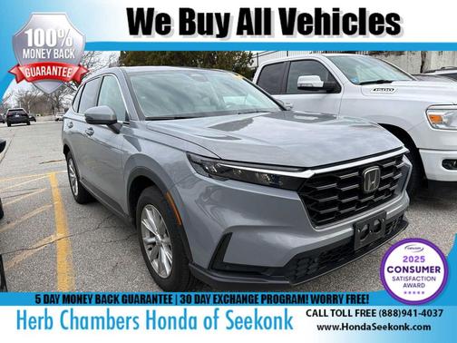 Urban Gray Pearl 2025 Honda CR-V EX-L AWD