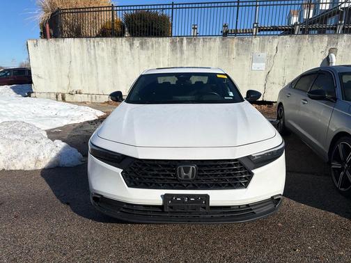 Platinum White Pearl 2024 Honda Accord Hybrid Sport