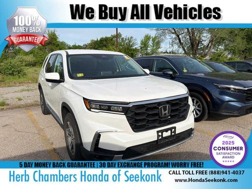 Platinum White Pearl 2024 Honda Pilot EX-L