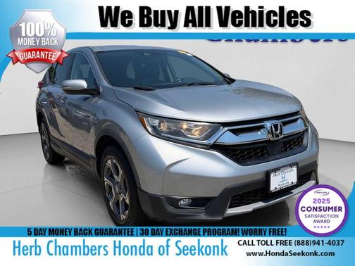 Lunar Silver Metallic 2018 Honda CR-V EX-L