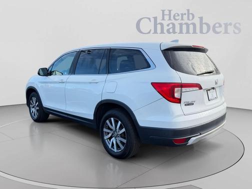 Platinum White Pearl 2021 Honda Pilot AWD EX-L