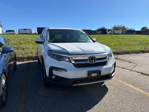 Platinum White Pearl 2021 Honda Pilot AWD EX-L