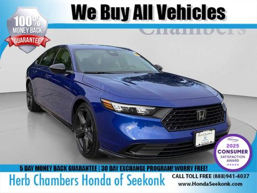 Still Night Pearl 2023 Honda Accord Hybrid Sport-L