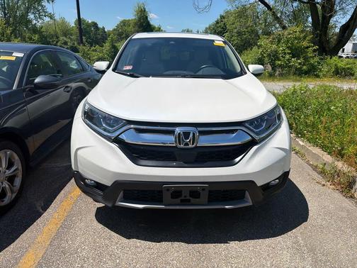 White Diamond Pearl 2018 Honda CR-V EX-L
