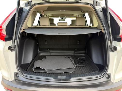 White Diamond Pearl 2018 Honda CR-V EX-L