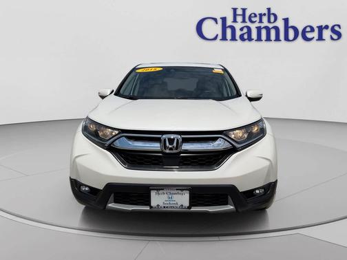 White Diamond Pearl 2018 Honda CR-V EX-L