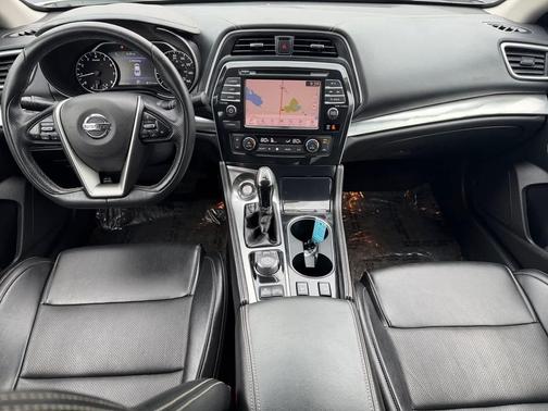 Pearl White Tricoat 2019 Nissan Maxima 3.5 SL