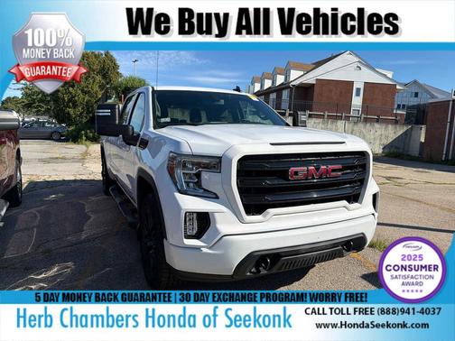 Summit White 2020 GMC Sierra 1500 Elevation