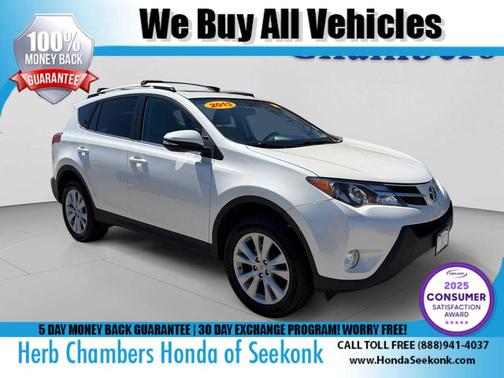 Blizzard Pearl 2013 Toyota RAV4 Limited