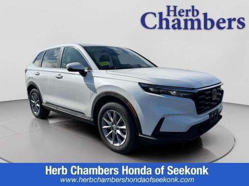 Platinum White Pearl 2026 Honda CR-V EX AWD