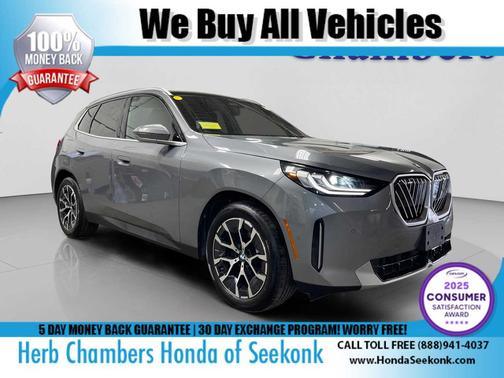 Skyscraper Gray Metallic 2025 BMW X3 30 xDrive