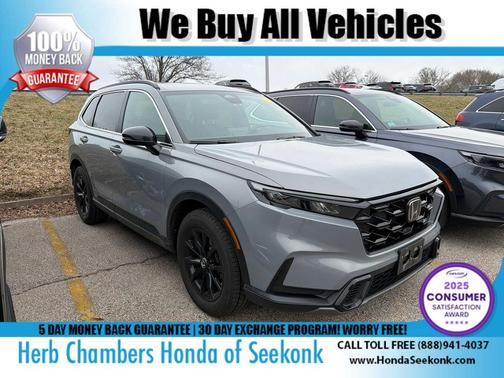 Urban Gray Pearl 2025 Honda CR-V Hybrid Sport AWD