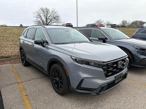 Urban Gray Pearl 2025 Honda CR-V Hybrid Sport AWD