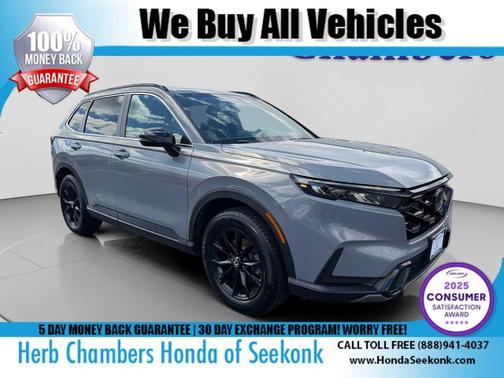 Urban Gray Pearl 2025 Honda CR-V Hybrid Sport AWD