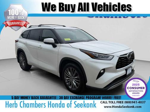 Blizzard Pearl 2021 Toyota Highlander Platinum