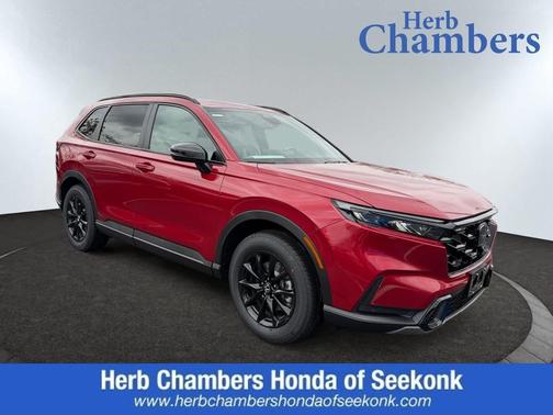 Radiant Red Metallic 2026 Honda CR-V Hybrid Sport-L AWD