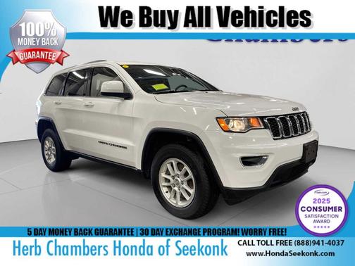 Bright White Clearcoat 2020 Jeep Grand Cherokee Laredo