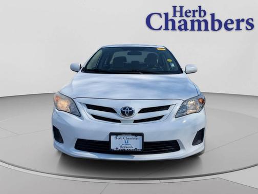 Super White 2011 Toyota Corolla LE