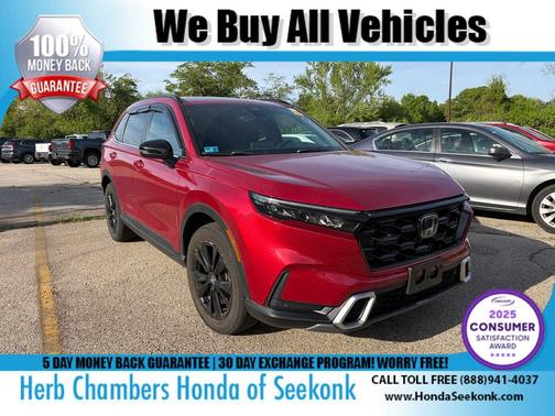 Radiant Red Metallic 2023 Honda CR-V Hybrid Sport Touring AWD