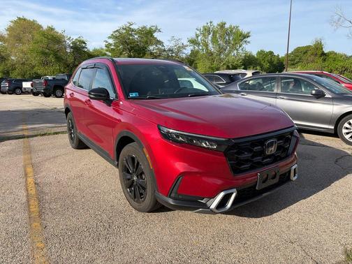 Radiant Red Metallic 2023 Honda CR-V Hybrid Sport Touring AWD
