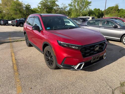 Radiant Red Metallic 2023 Honda CR-V Hybrid Sport Touring AWD