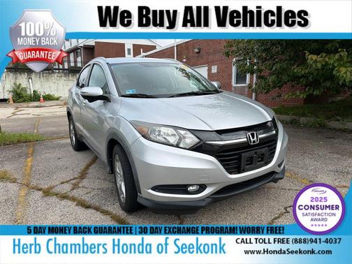 Alabaster Silver Metallic 2016 Honda HR-V EX-L w/Navigation
