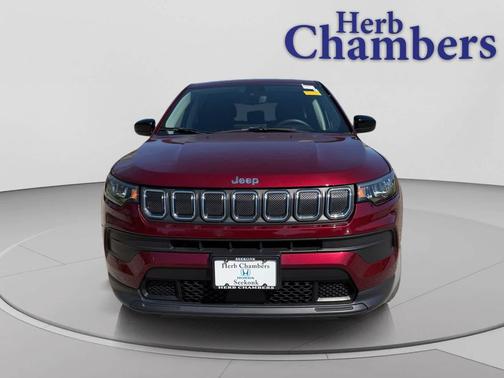 Velvet Red Pearlcoat 2022 Jeep Compass Sport