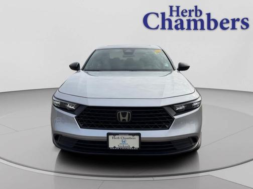 Solar Silver 2024 Honda Accord Hybrid Sport